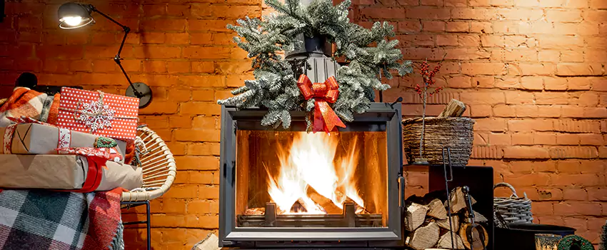 Travis Industries Linear Gas Fireplace Installation in Front Royal, Virginia