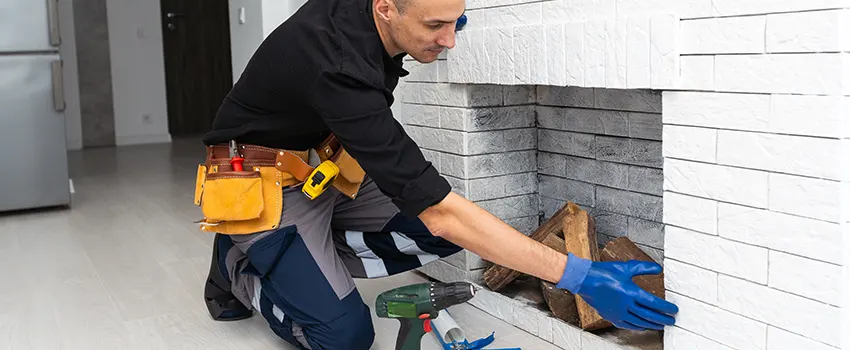 Fireplace Damaged Damper Frame Repair Services in Front Royal, Virginia