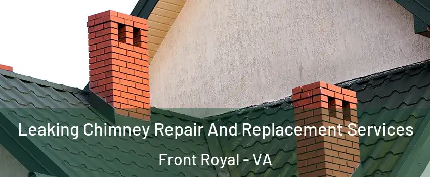  Leaking Chimney Repair And Replacement Services Front Royal - VA